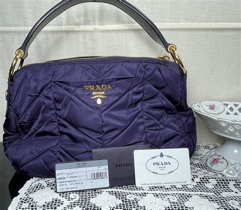 prada milano blue bag